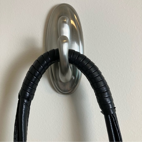 Elliott Lucca Leather Bucket Bag in Black One Size Purse - Picture 7 of 13